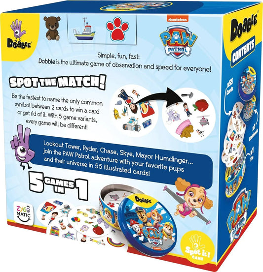 Snaps Dobble Paw Patrol Card Game