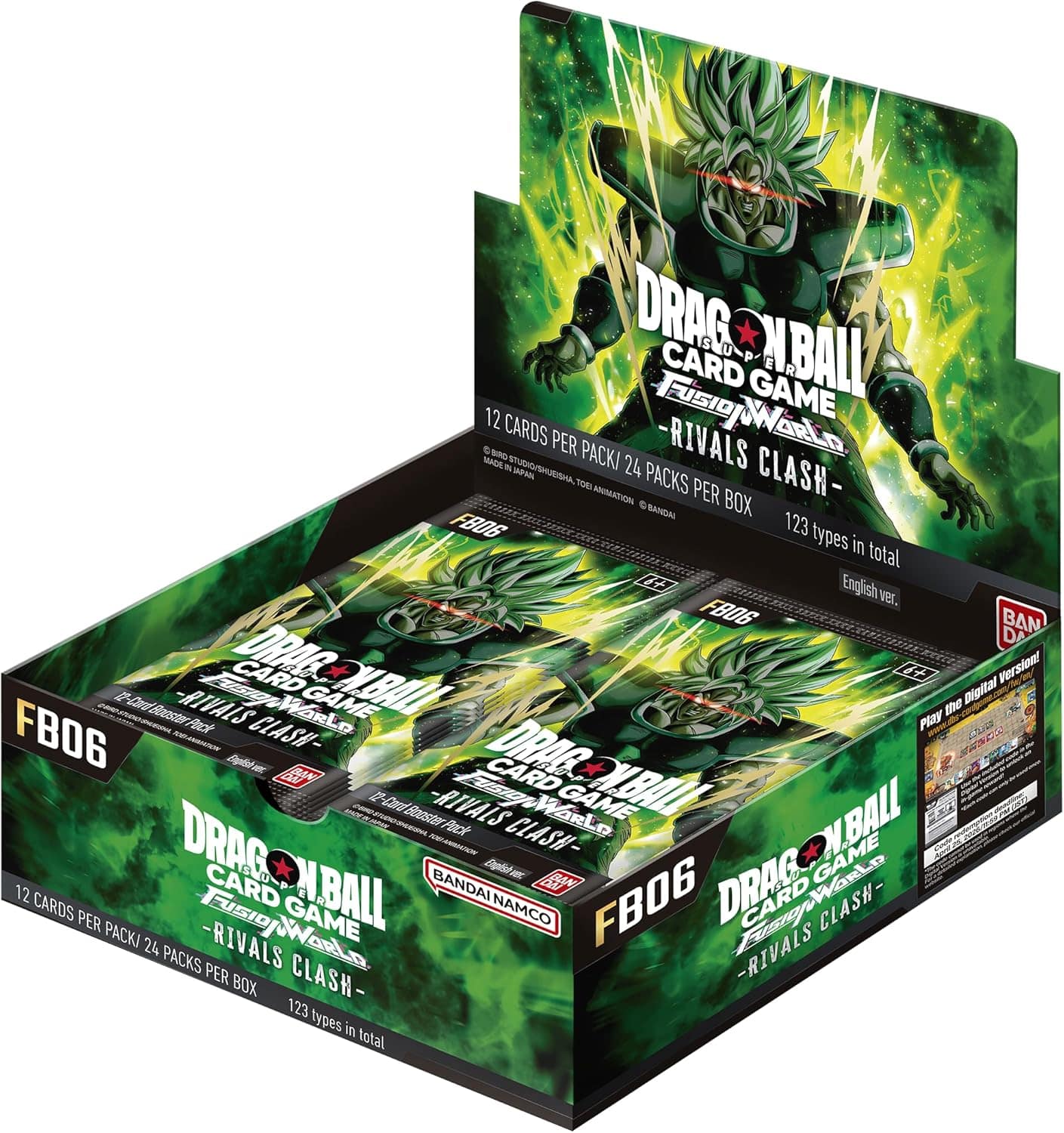 Snaps Dragon Ball Super CG: Fusion World 06 - Rivals Clash Booster Pack(FB06)