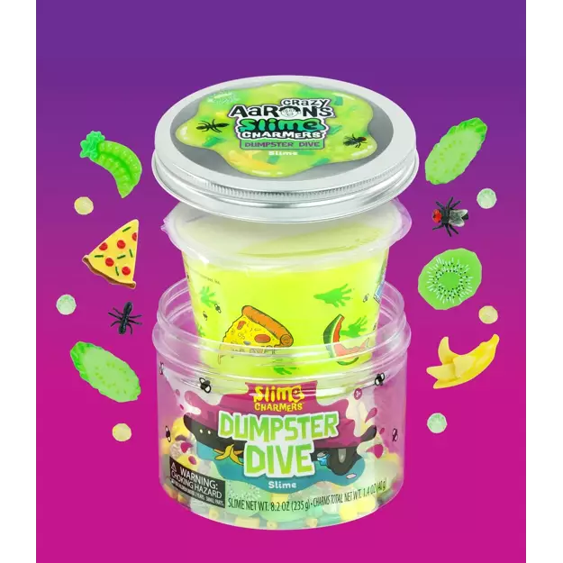 Snaps Dumpster Dive Crazy Aaron's Slime Charmers