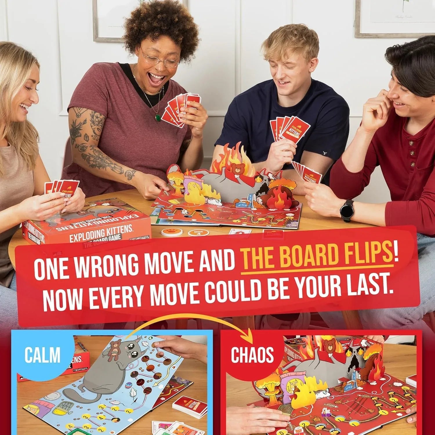 Snaps Exploding Kittens: The Board Game