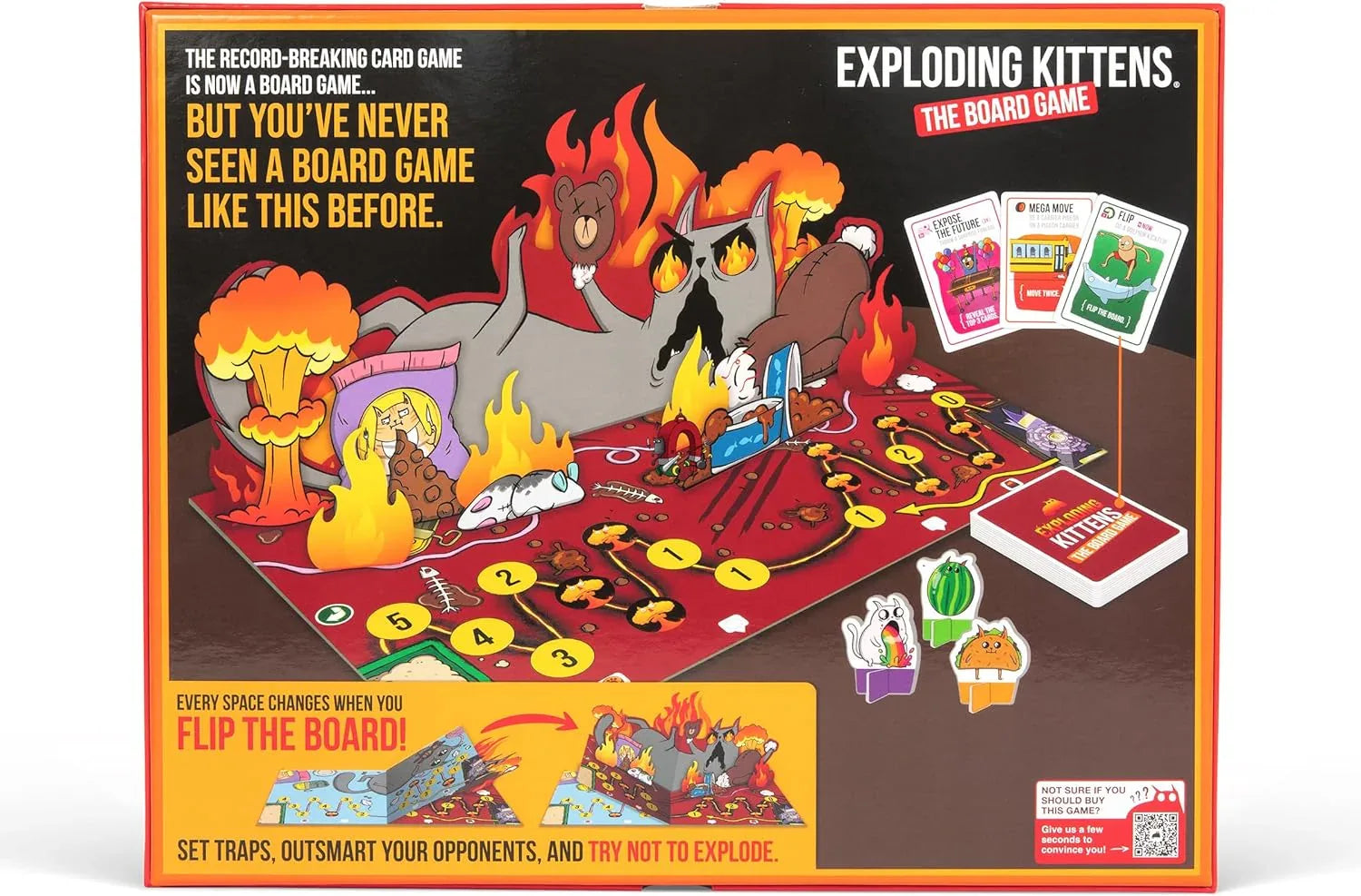 Snaps Exploding Kittens: The Board Game