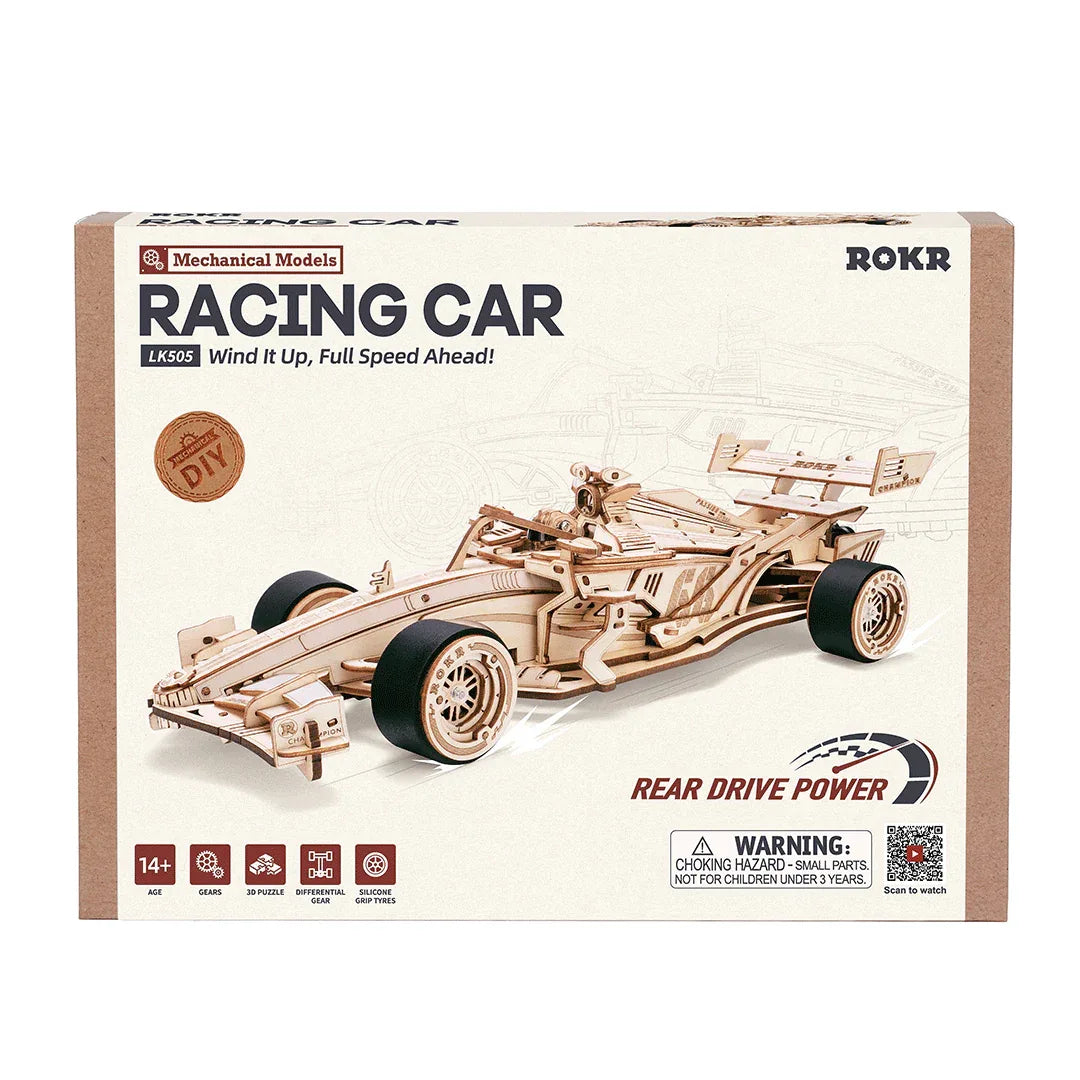 Snaps F1 Racing Car LK505 3D Wooden Puzzle