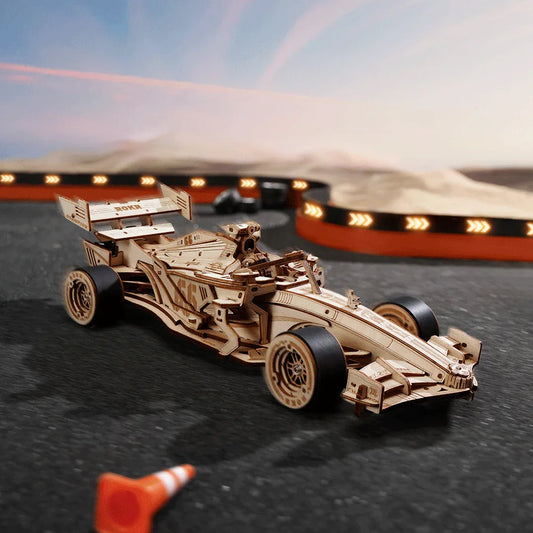 Snaps F1 Racing Car LK505 3D Wooden Puzzle