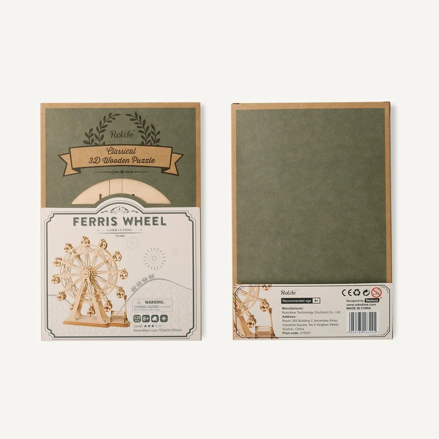 Snaps Ferris Wheel 3D Wooden Puzzle TG401