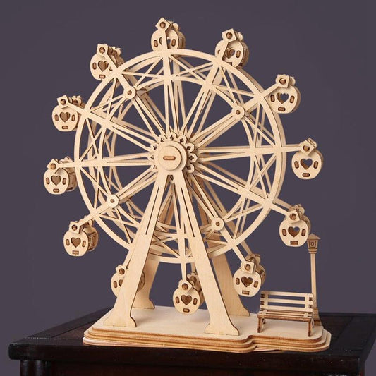 Snaps Ferris Wheel 3D Wooden Puzzle TG401