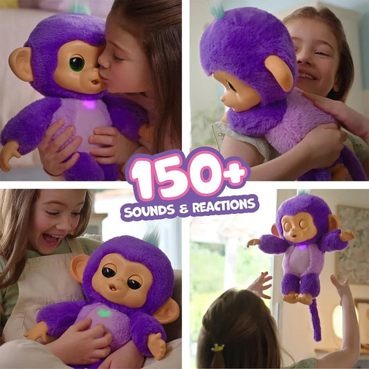 Snaps Fingerlings Care ‘n’ Cuddles Interactive Baby Monkey