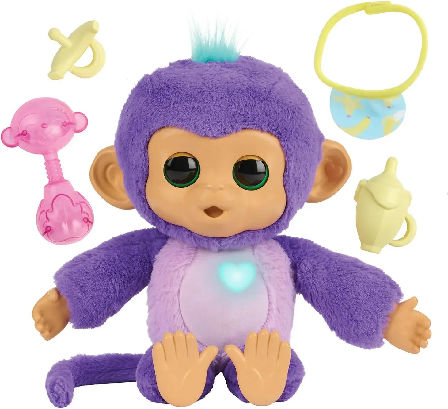 Snaps Fingerlings Care ‘n’ Cuddles Interactive Baby Monkey