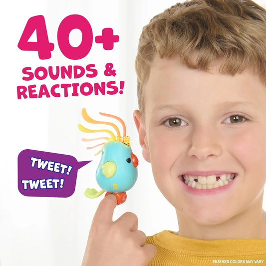 Snaps Fingerlings Sweet Tweets Interactive Bird: Lionel