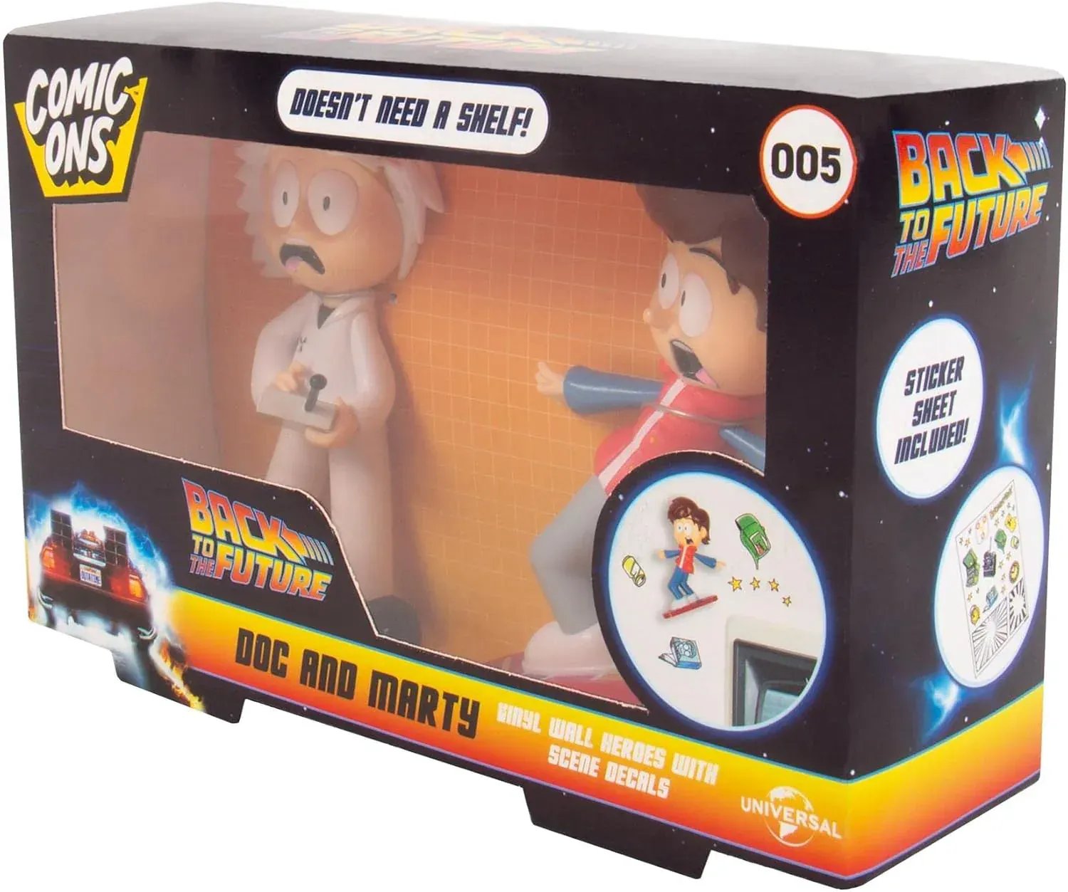 Snaps Fizz Creations Back to the Future Comic Ons