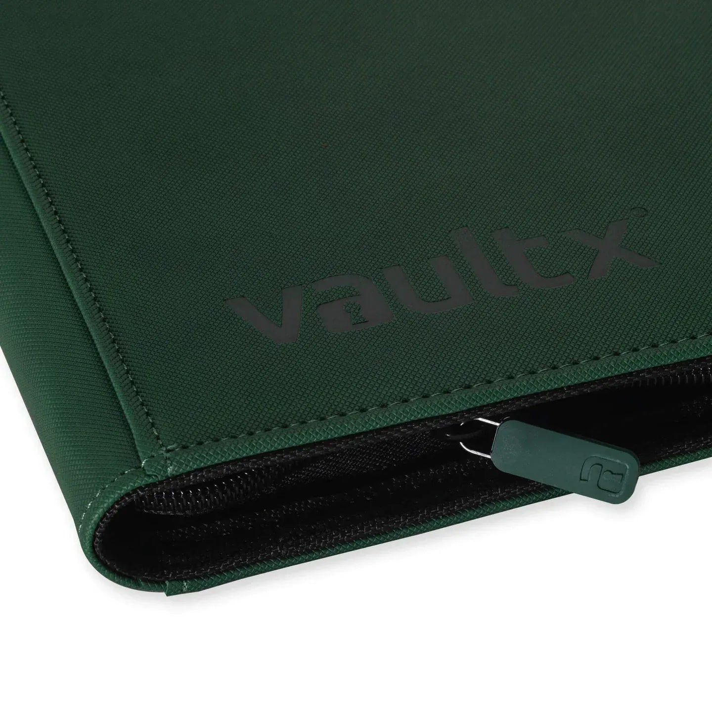 Snaps Forest Green 9 Slot Vault X 9-Pocket Exo-Tec Zip Binder