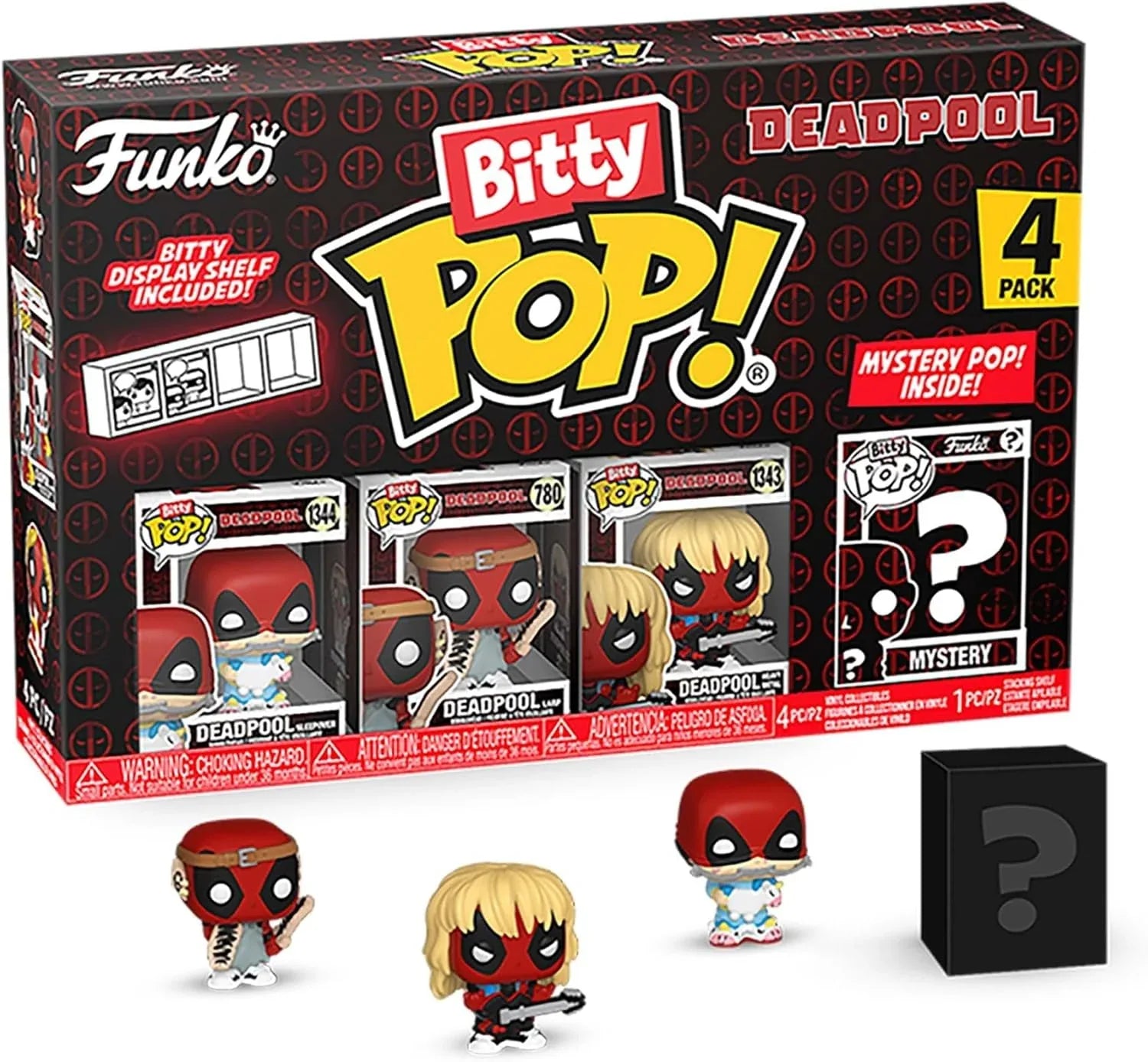 Snaps Funko POP! Bitty 4 pack Deadpool