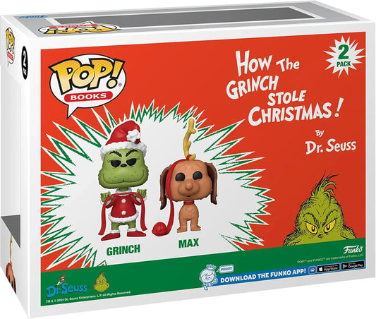 Snaps Funko Pop! Books - The Grinch With Max
