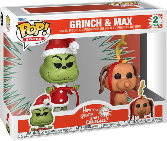 Snaps Funko Pop! Books - The Grinch With Max
