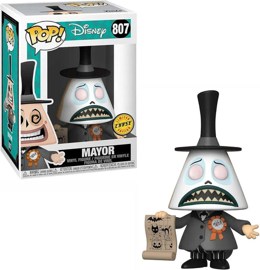 Snaps Funko POP! Disney: the Nightmare Before Christmas-Mayor With Megaphone - Chase Variant