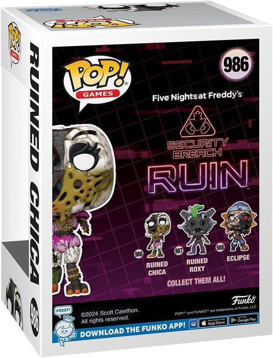 Snaps Funko Pop! Games: Five Nights At Freddy's: RUIN - Chica the Chicken