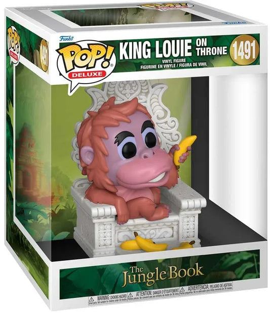 Snaps Funko Pop Moment: Disney The Jungle Book - King Louie On Throne
