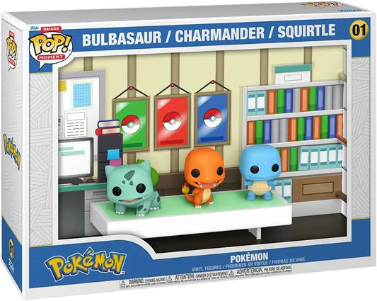 Snaps Funko POP! Moments Deluxe: Pokemon - Starters (1996)