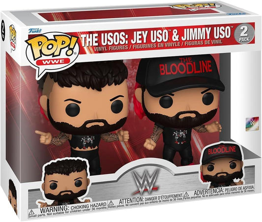 Snaps Funko POP! WWE: Jey Uso - (Uso Bros) Brothers 2PK