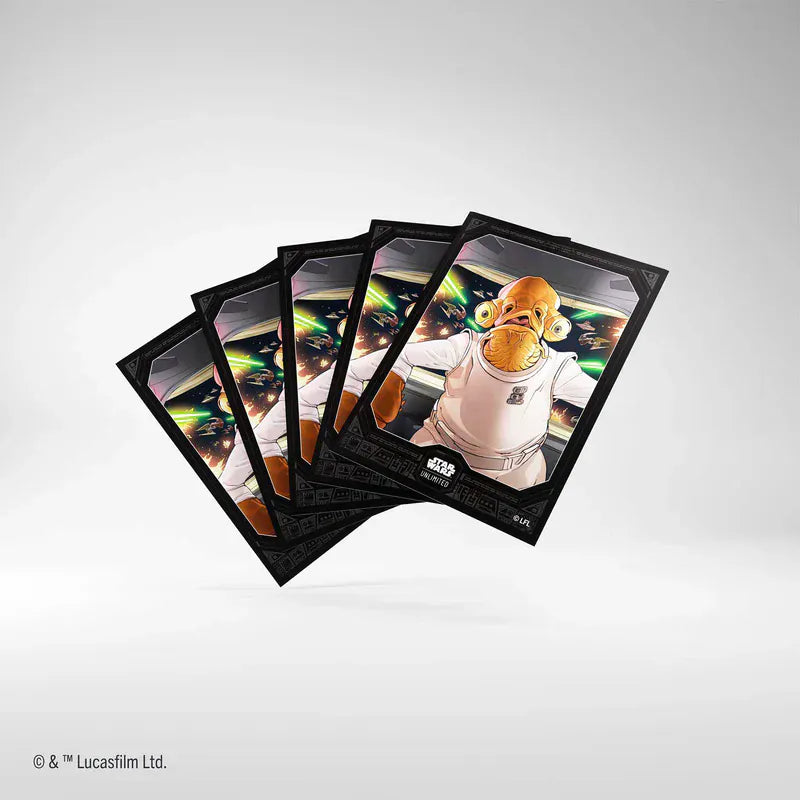 Snaps Gamegenic Star Wars: Unlimited Art Sleeves - Admiral Ackbar