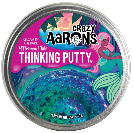 Snaps Glowbrights Mermaid Tale - Thinking Putty