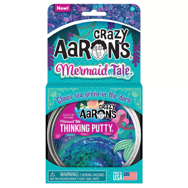 Snaps Glowbrights Mermaid Tale - Thinking Putty