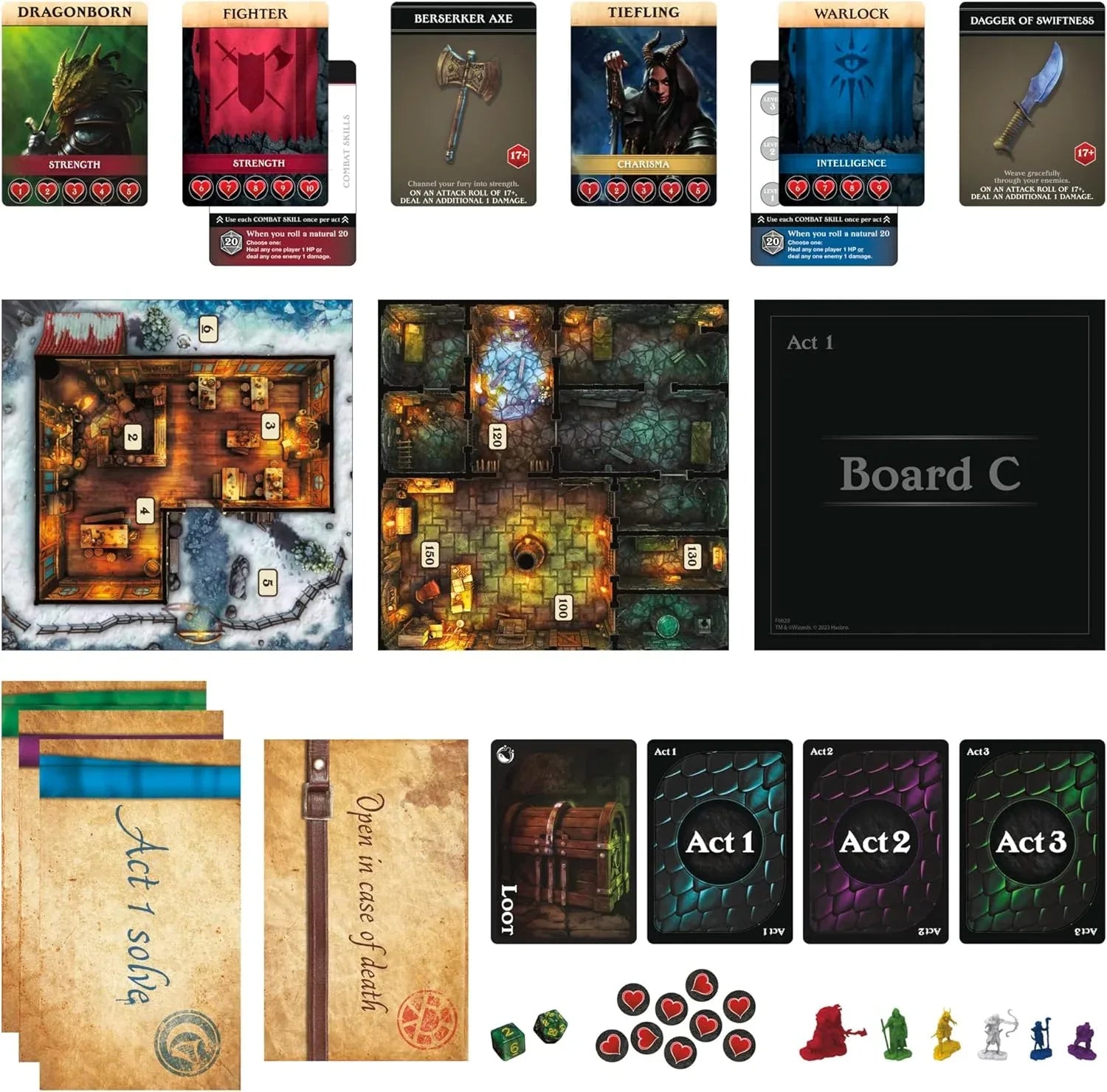 Snaps Hasbro Gaming Dungeons & Dragons: Bedlam in Neverwinter