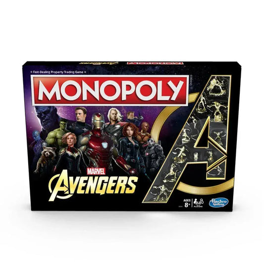Snaps Hasbro Gaming Monopoly Avengers Board Game