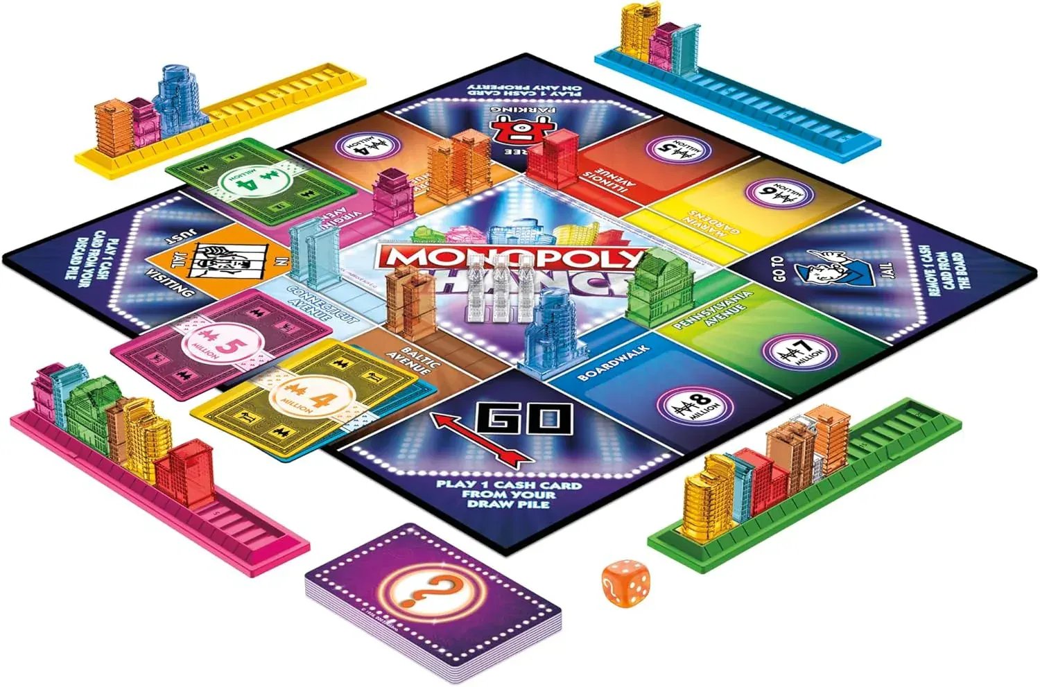 Snaps Hasbro Gaming Monopoly Chance