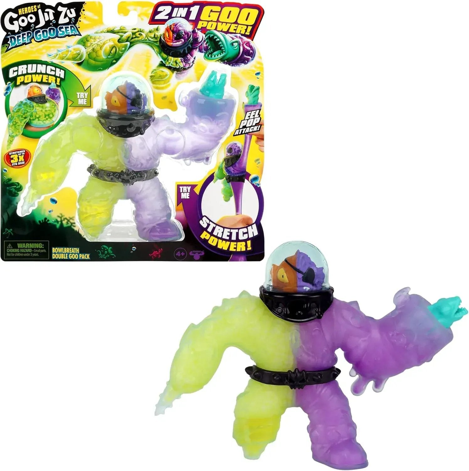 Snaps Heroes of Goo Jit Zu Deep Goo Sea Bowlbreath