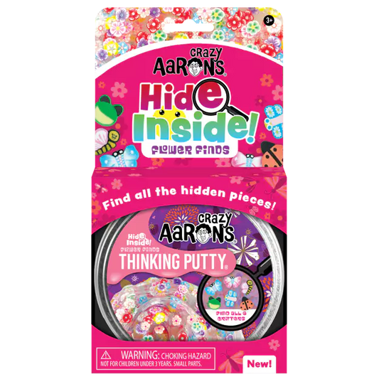 Snaps Hide Inside Flower Finds - Thinking Putty