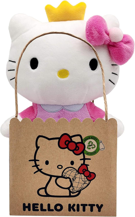 Snaps Joy ToyHello Kitty Classic Eco Plush 24 cm in Reusable Cardboard Bag