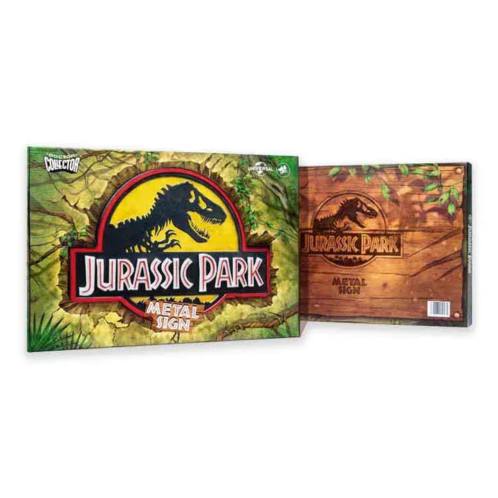 Snaps Jurassic Park Metal Sign