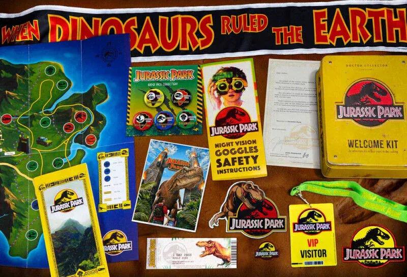 Snaps Jurassic Park Welcome Kit