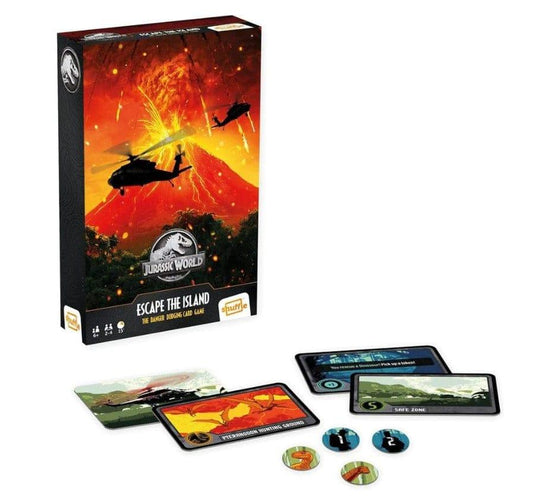 Snaps Jurassic World Escape The Island Card Game
