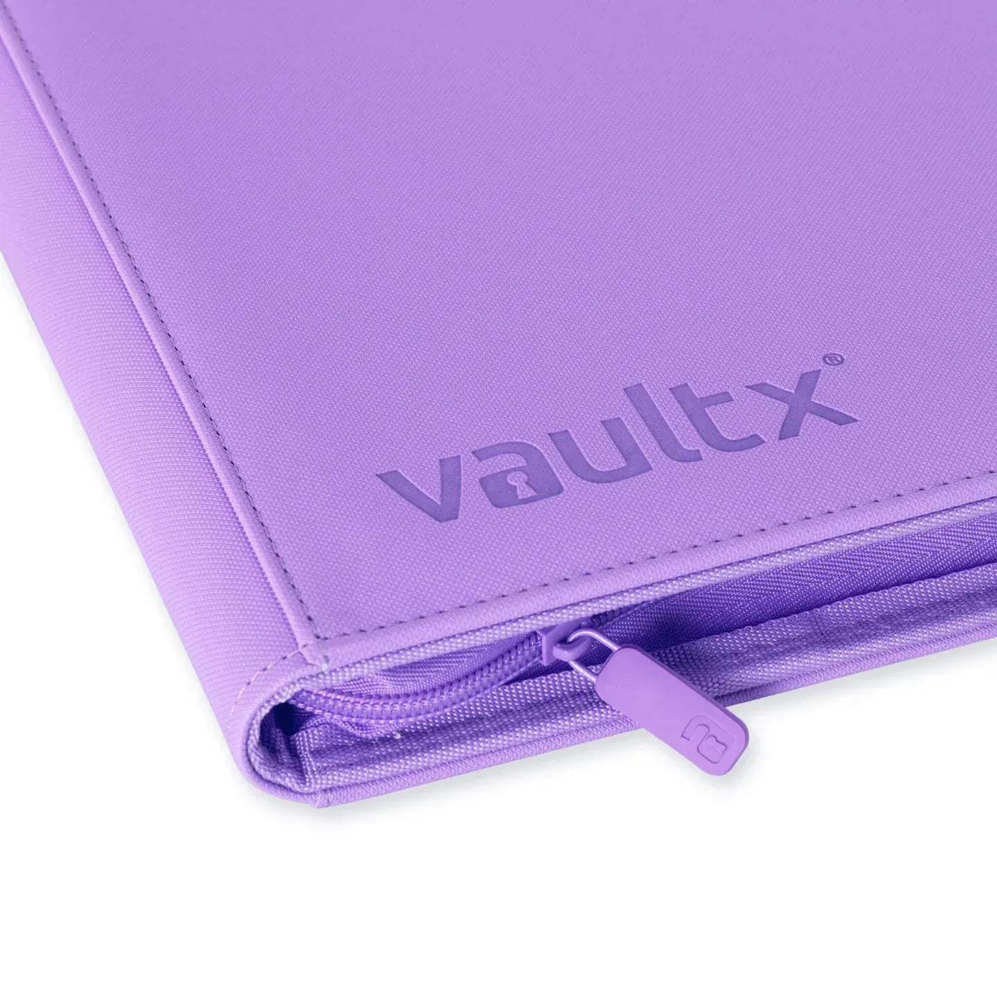 Snaps Just Purple 9 Slot Vault X 9-Pocket Exo-Tec Zip Binder