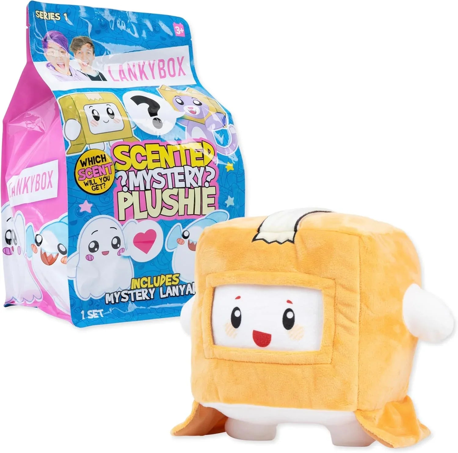Snaps LankyBox 11" plush Scented Mystery Plushies
