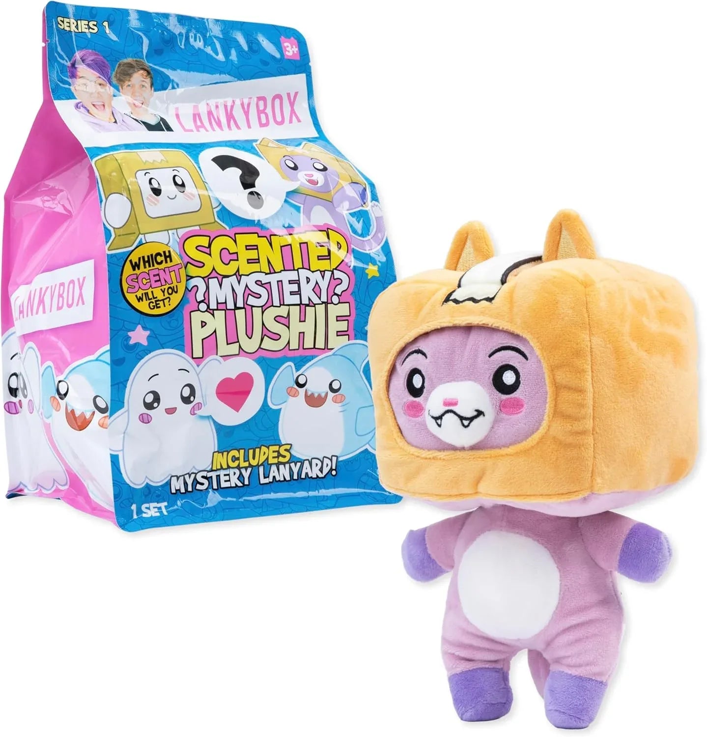 Snaps LankyBox 11" plush Scented Mystery Plushies