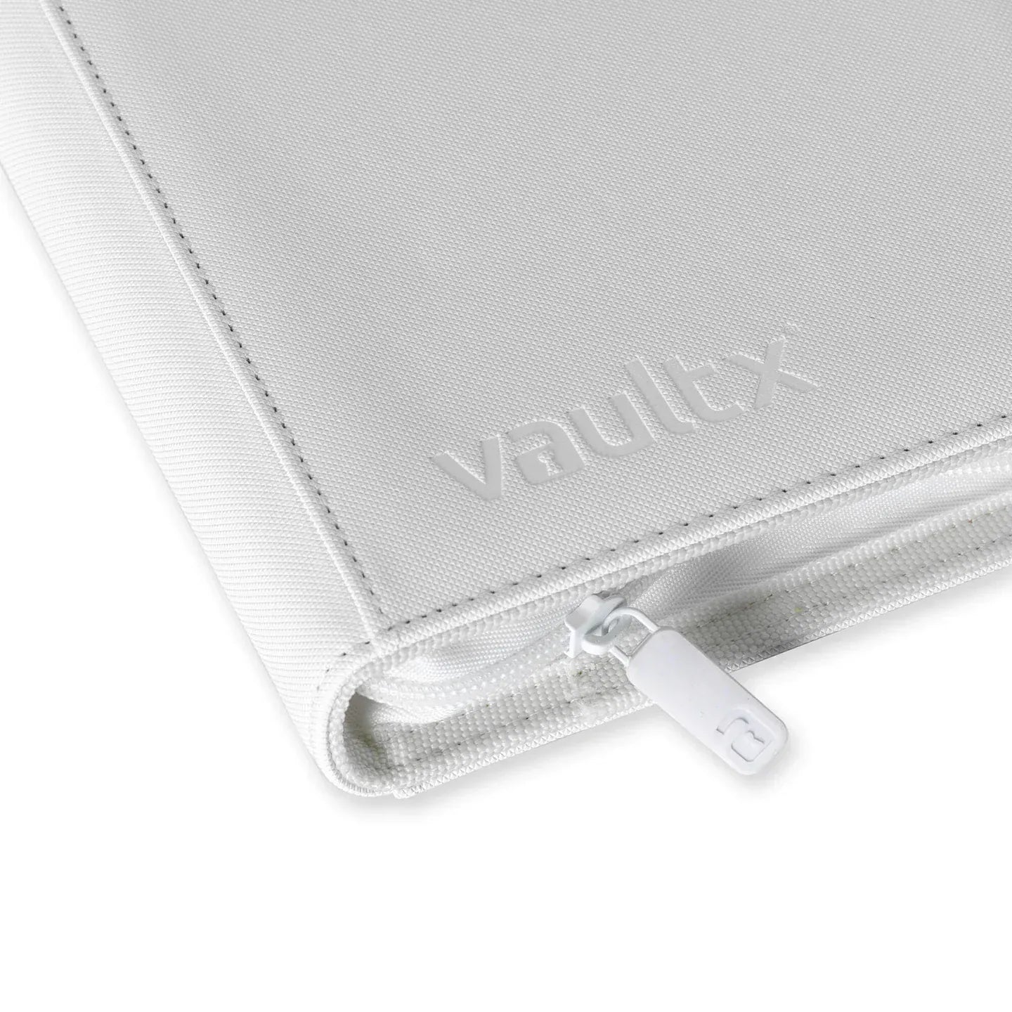 Snaps Limited Edition White 9 Slot Vault X 9-Pocket Exo-Tec Zip Binder