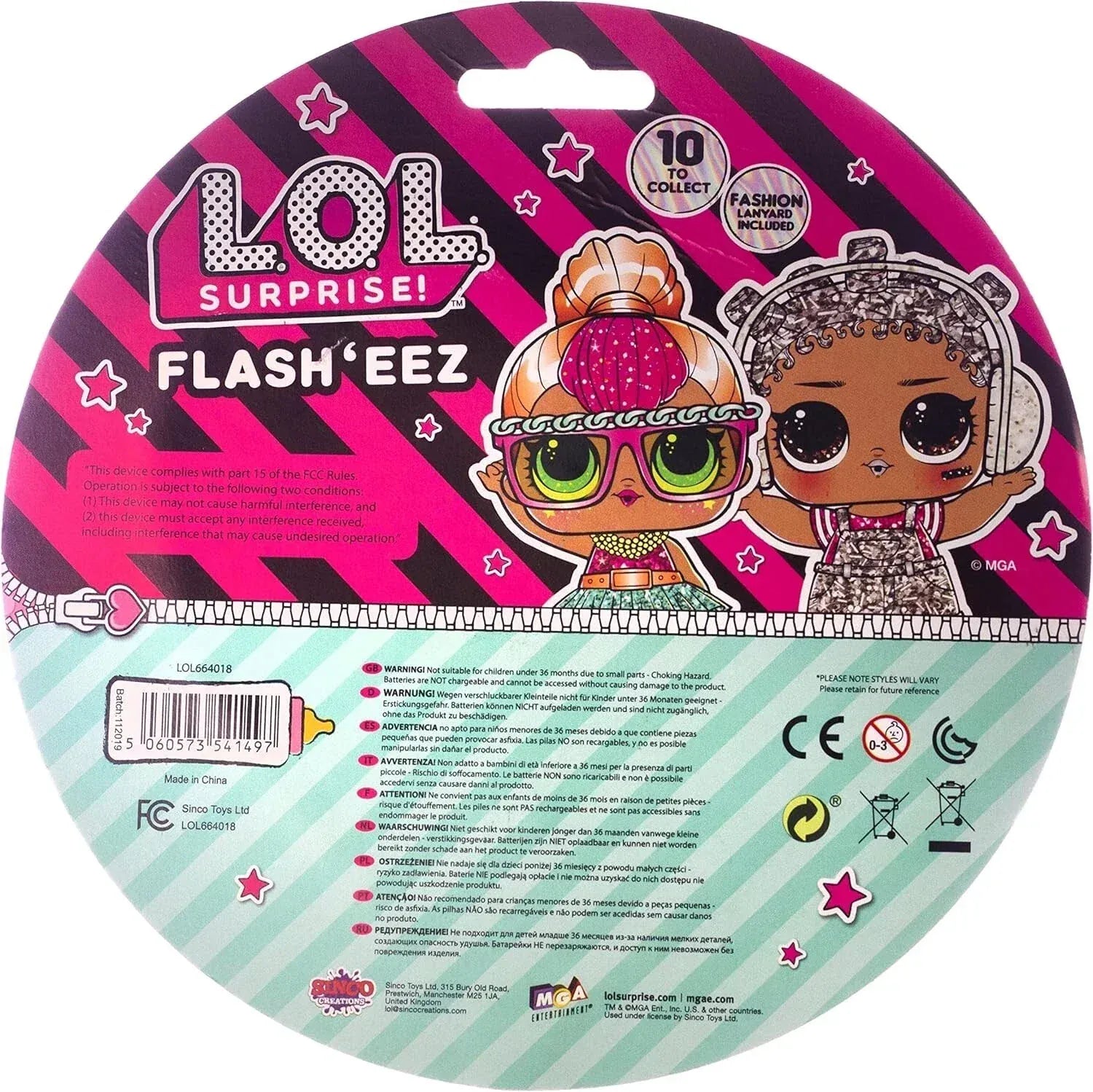 Snaps LOL Surprise! Flash’eez S2 with Lanyard