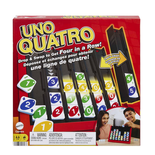 Snaps Mattel Games UNO Quatro