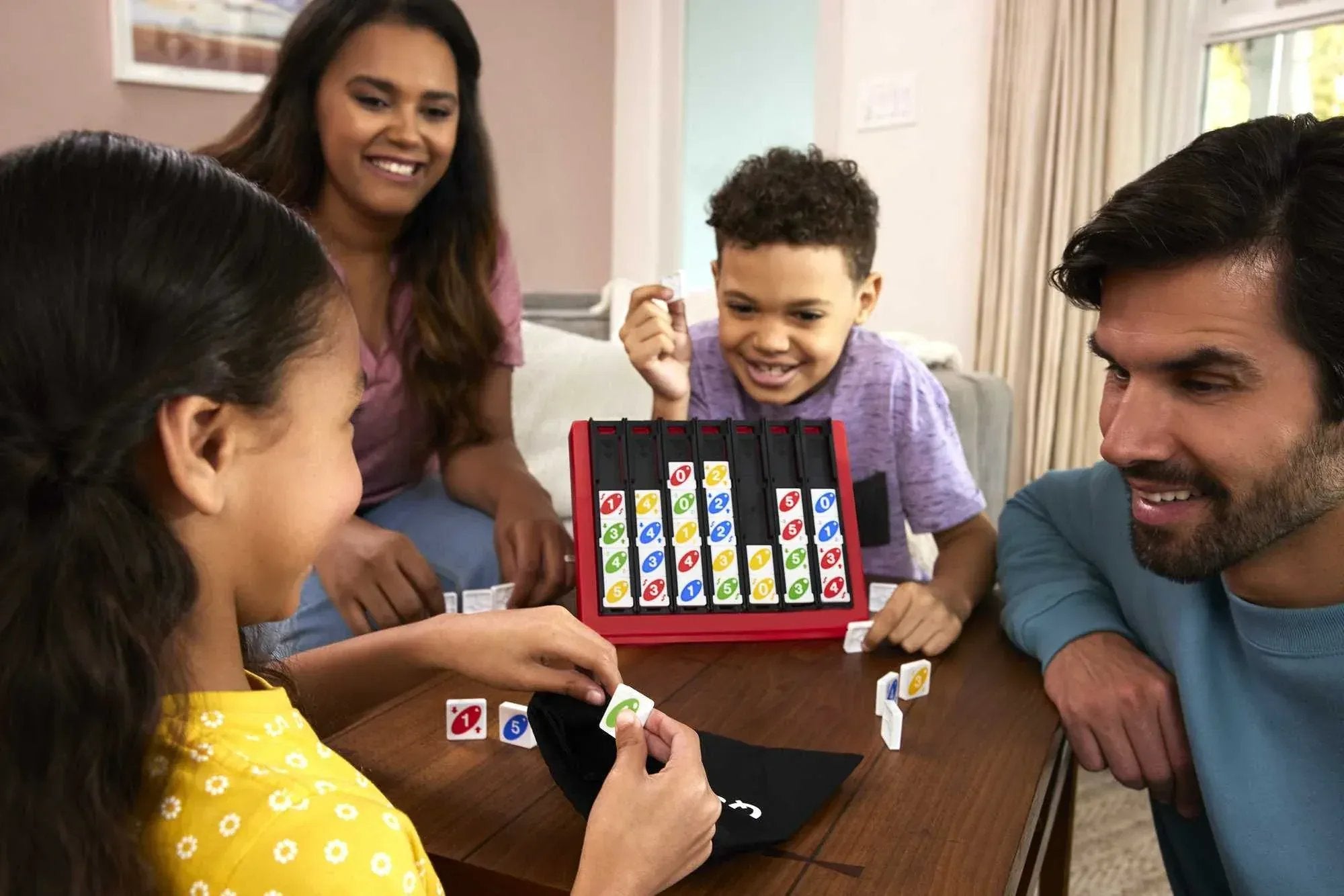 Snaps Mattel Games UNO Quatro