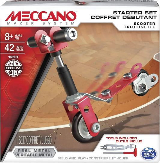 Snaps Meccano Starter Set Scooter 42 Pieces