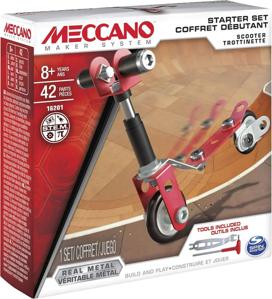 Snaps Meccano Starter Set Scooter 42 Pieces
