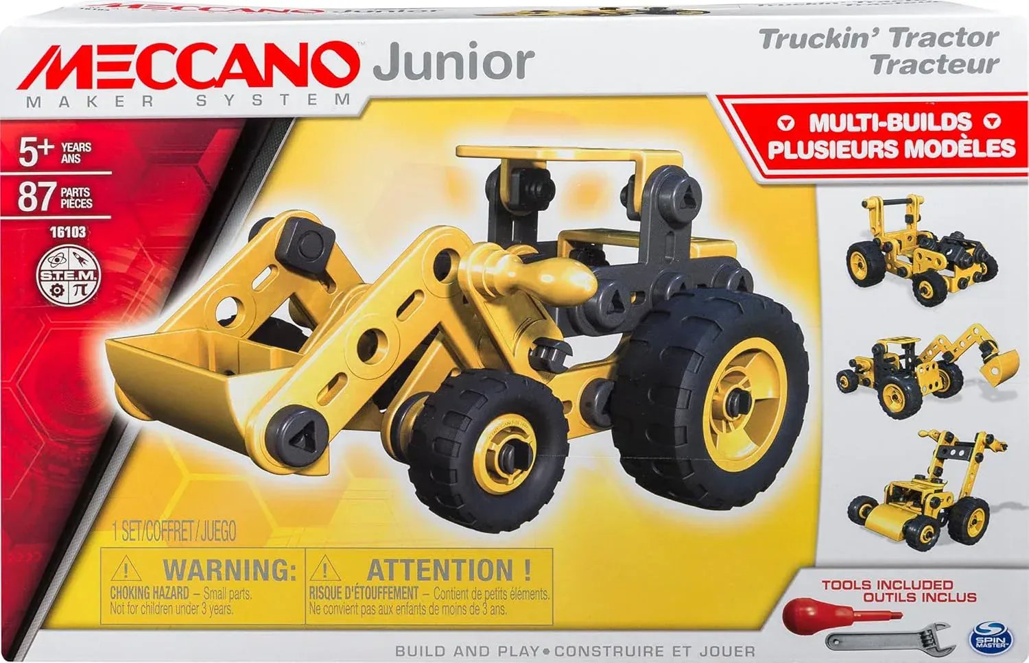 Snaps Meccano Truckin' Tractor (Styles Vary)
