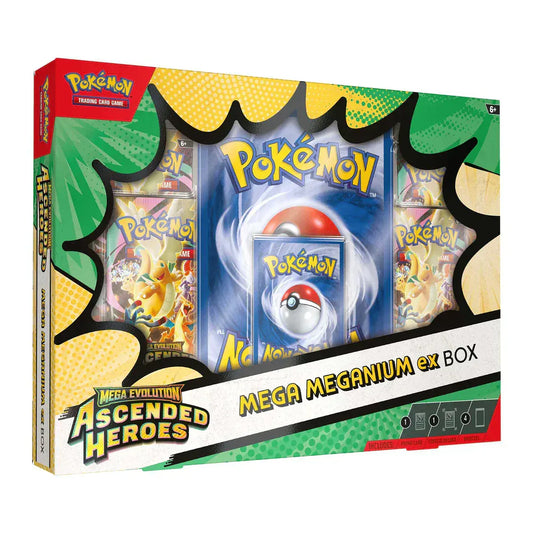 Snaps Mega Meganium Pokemon TCG: Mega Evolution Ascended Heroes - Mega ex Box
