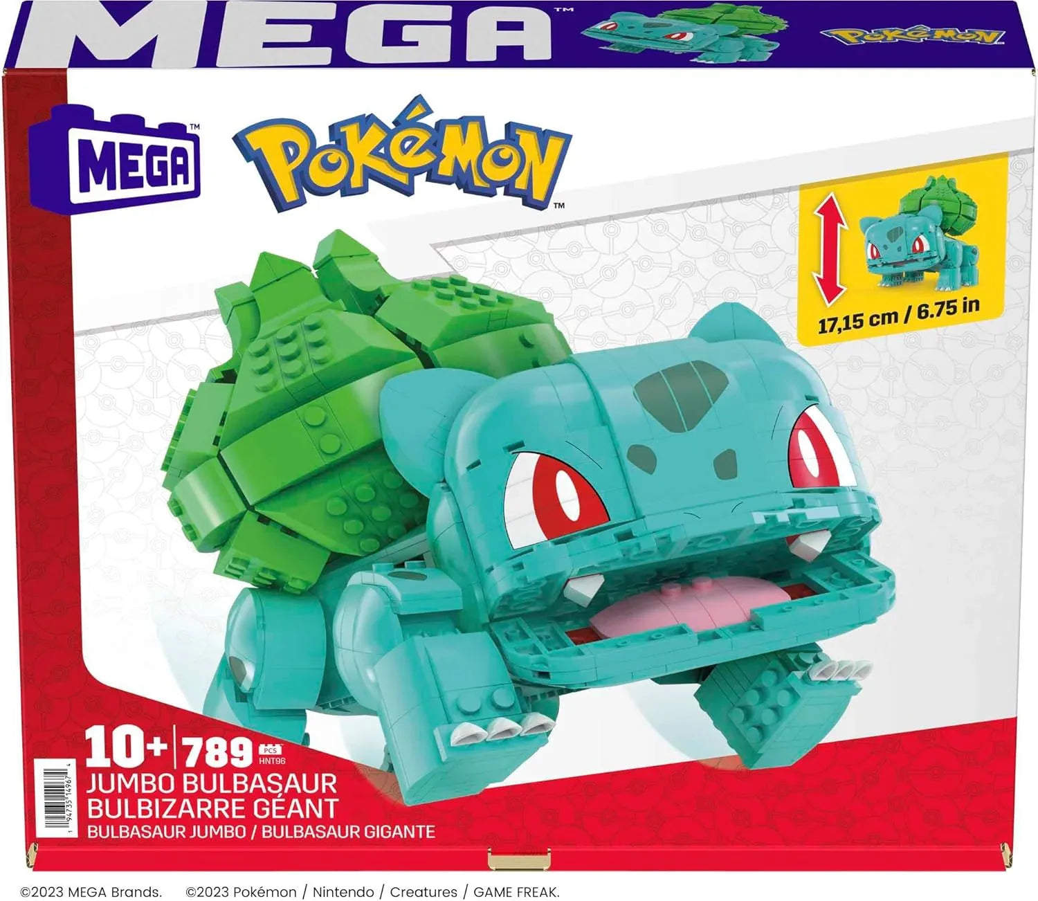 Snaps MEGA Pokemon - Jumbo Bulbasaur