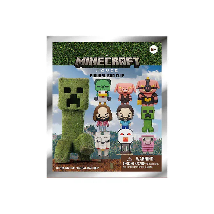 Snaps Minecraft Movie 3D Collectable Keychains
