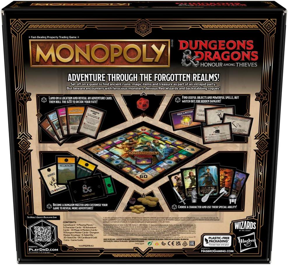 Snaps Monopoly Dungeons & Dragons: Honor Among Thieves