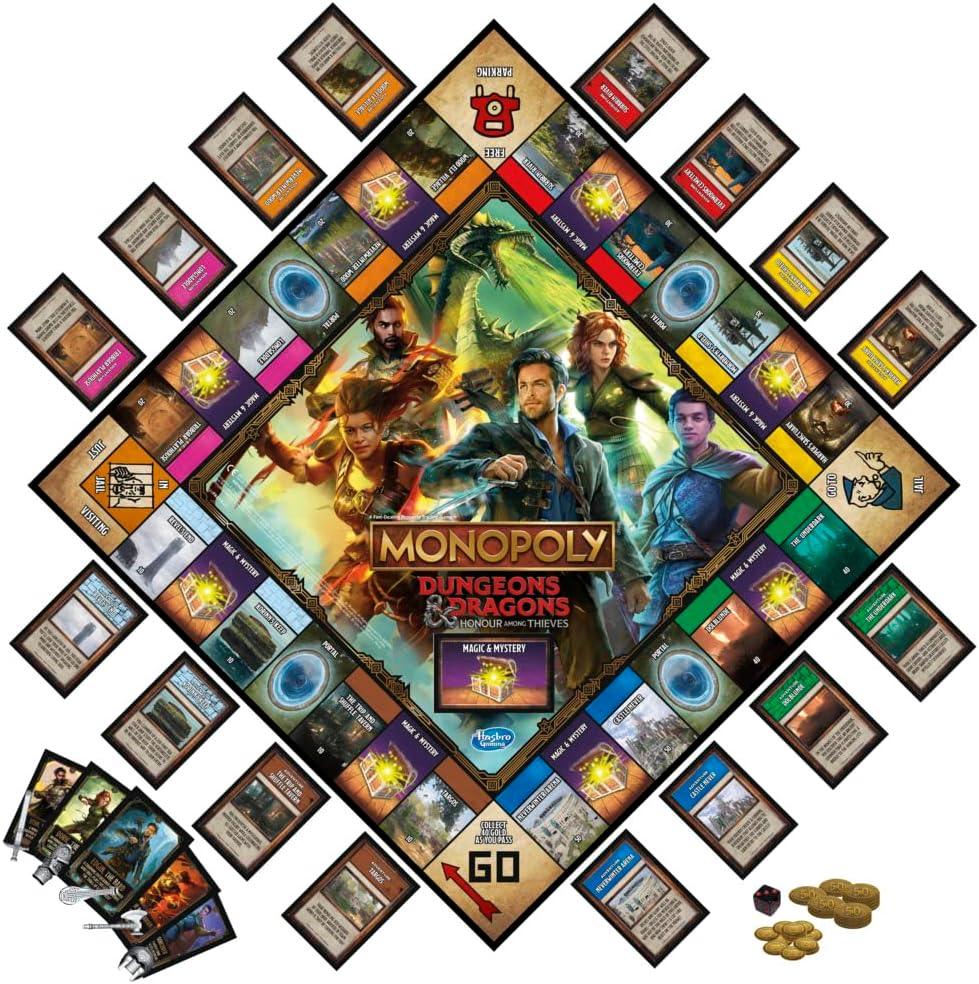 Snaps Monopoly Dungeons & Dragons: Honor Among Thieves