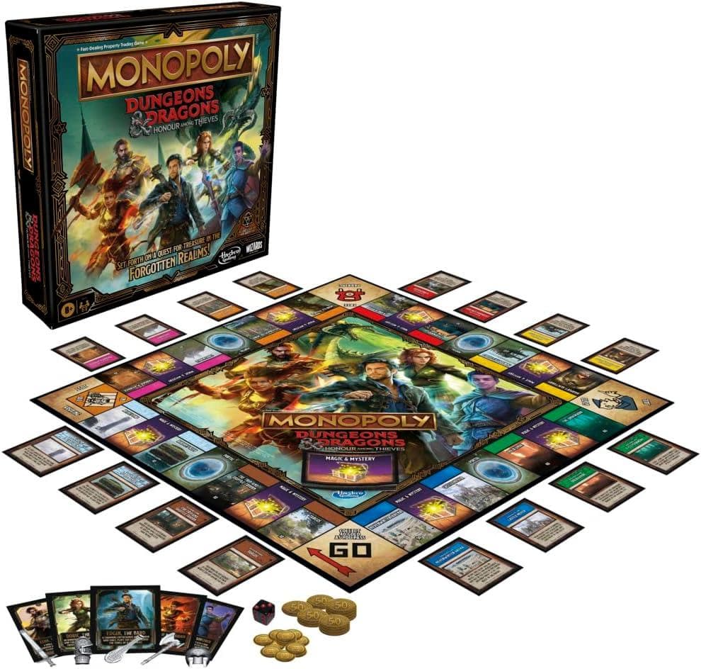 Snaps Monopoly Dungeons & Dragons: Honor Among Thieves